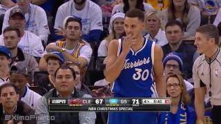 Cleveland Cavaliers vs Golden State Warriors Full Game Highlights December 25 2015 NBA [upl. by Arfihs]