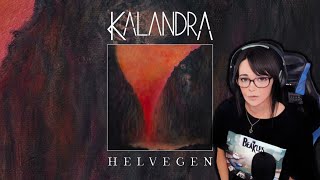 Kalandra  Helvegen Cover  REACTION  First Time Hearing [upl. by Aramit]