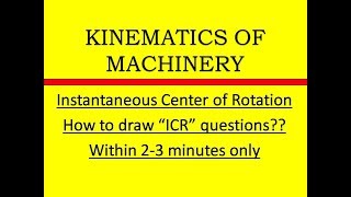 ICR  KOM  How to draw ICR Questions within 2 minutes only [upl. by Lleoj537]