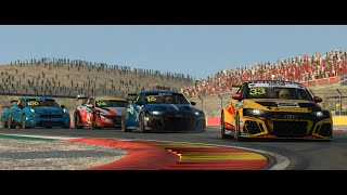 WTCR 2022 at MotorLand Aragon  Raceroom Racing Experience [upl. by Arraeis]