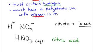 Binary Acid vs Oxyacid [upl. by Byran797]