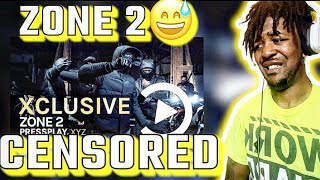 Zone 2 Karma X Trizzac X Kwengface X Snoop  CENSORED Music Video AMERICAN REACTIONðŸ˜… [upl. by Atelahs]