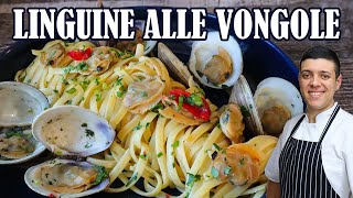 How to Make Linguine Alle Vongole  Recipe by Lounging with Lenny [upl. by Khoury438]