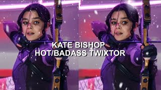 kate bishop hawkeye hotbadass twixtor scenepack 1080p [upl. by Otrebron458]