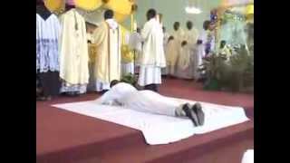 Litany of Saints at the Ordination of Deacon Michael Ntasima Sumbawanga Cathedral [upl. by Derag]