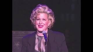 Bette Midler quotI Could Marry the Rainquot amp quotTenterfield Saddlerquot Peter Allen Tribute Concert UCLA 1993 [upl. by Pearman]