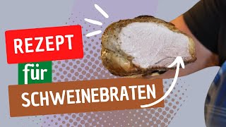 Muddis Schweinebraten Grundrezept [upl. by Ilil]