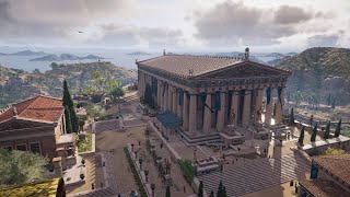 Assassins Creed Odyssey Viewpoint Sync Music 2  Athens [upl. by Ahsuat732]