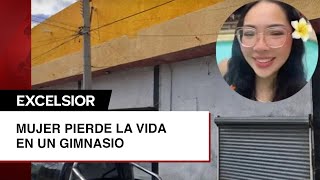 Jovencita de 22 años muere mientras hacía sentadillas en gimnasio [upl. by Rossing830]