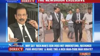 The Newshour Direct Sahara boss Subrata Roy [upl. by Verney]