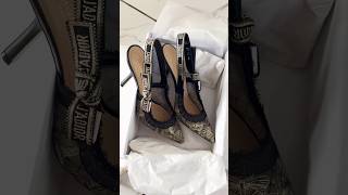 LUXURY UNBOXING  JADIOR SLINGBACK PUMPS ✨ [upl. by Azmah916]