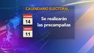 Calendario Electoral 2018 [upl. by Arrehs]