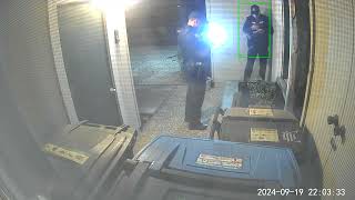 Sunnyvale Cops Checking the door a teenager kicked Sep 19 2024 [upl. by Eelnayr692]