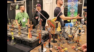 Glass Vegas Expo 2019 Artist Interviews and Walkthrough [upl. by Euf957]