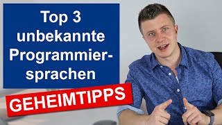 Top 3 unterschätzte Programmiersprachen [upl. by Carmelia]