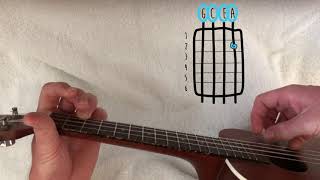 steven universe  peace and love on the planet earth  ukulele tutorial no lyrics chords only [upl. by Ladnyk]