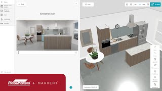 PlaceMakers Launches Next Generation 3D Kitchen Planner Powered by the Marxent 3D Cloud [upl. by Anyer]