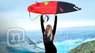 Surfer Laura Enever In Iceland Lost In The World IM LAURA Ep 3 [upl. by Quinn]