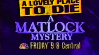 MatlockSNL Promos 1992 [upl. by Assenyl]