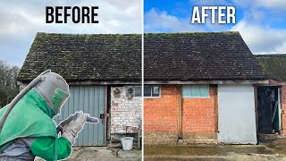 BLAST CLEANING TRANSFORMED THIS OLD BUILDING [upl. by Iiette]