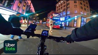 I Almost CRASHED Delivering Fast Food In Central London  Delivery POV EBike [upl. by Henrik616]