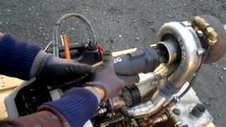 FJK1 Homebuilt Turbojet engine  Freeshaft Gas turbine [upl. by Hector]