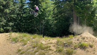 Crabapple Hits 🔺2022  50 Foot Gaps  Whistler Bike Park [upl. by Prudhoe]