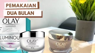 REVIEW JUJUR OLAY LUMINOUS NIGHT CREAM [upl. by Asital801]