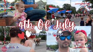 Days In The Life Of A YOUNG MOM In COLLEGE 4th Of July With A One Year Old [upl. by Ramat]