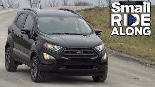 2018 Ford EcoSport Crossover SUV  Review and Test Drive  Smail Ride Along [upl. by Miarfe]