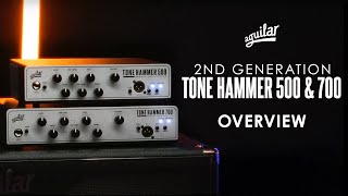 Aguilar Tone Hammer 500 amp 700 Overview [upl. by Atiekram]