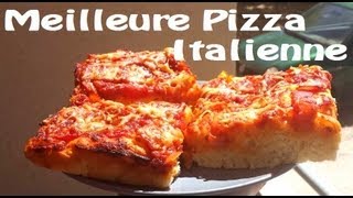 ♥ Recette de la VRAIE Pizza italienne de mémé ♥ [upl. by Kalagher]