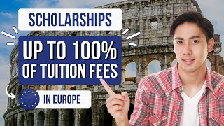 5 Scholarships for International Students in Europe for International Students 2023 [upl. by Asirral]