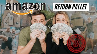 Amazon Return Pallet Unboxing  Our MOST PROFITABLE flips [upl. by Annoit]