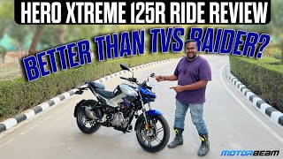 Hero Xtreme 125R Ride Review  Best 125cc Bike In India  MotorBeam [upl. by Asaert]