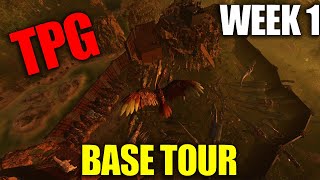 Week 1 Megatribe TPG Basetour ARK Ascended [upl. by Iluj]