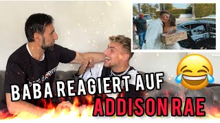 BABA reagiert auf ADDISON RAE DATE Rip😱  JamooTv [upl. by Haberman]