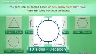 Types of Polygons amp The Number of Sides Math for Kids [upl. by Sverre743]