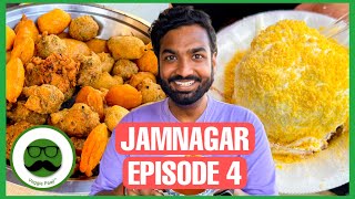 Jamnagar Food Tour Final Episode  Dry Fruit Kachori Special Pakode amp More  Veggie Paaji [upl. by Minetta]