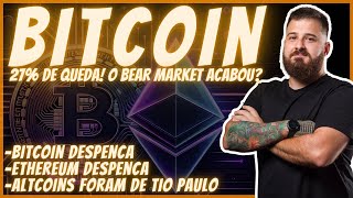 BITCOIN amp CRIPTOMOEDAS DERRETENDO 🚨 [upl. by Nitsuga]