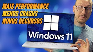 Windows 11 24H2  Veja o que muda e o DESEMPENHO [upl. by Fillbert717]