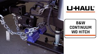 BampW Continuum Weight Distribution Hitch  Installation Steps and Use [upl. by Novello]