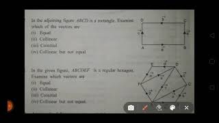 🔴👁️‍🗨️🆓Vector Analysispart 5️⃣📌🆓Equality⁉️collinear vectors⁉️🛑coinitial vectors [upl. by Ardra809]