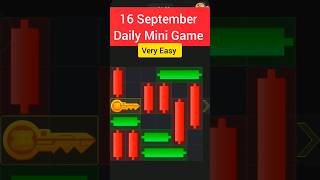 16 September Mini Game  Daily Cipher Code  Hamster kombat Daily Mini game  Mini Game Play [upl. by Lertsek456]