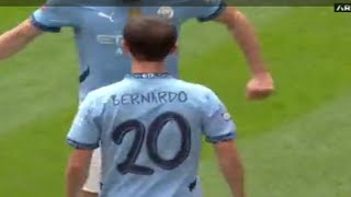 Bernardo Silvas goal vs Manchester United 11 highlights today [upl. by Durr]