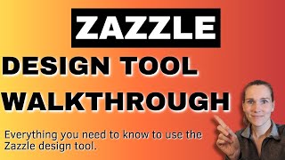 How to use Zazzles Design Tool  Zazzle Newbie Tutorial [upl. by Vinay]