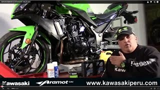 MANTENIMIENTO KAWASAKI NINJA 300 [upl. by Yole]