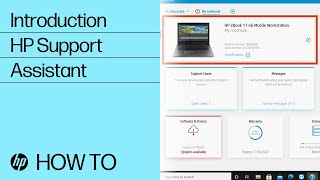 Introduction to HP Support Assistant 9  HP Support Assistant  HP Support [upl. by Selby]