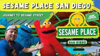 SESAME PLACE SAN DIEGO WATER PARK is NOW OPEN  All the Rides and Slides  Journey to Sesame Street [upl. by Zysk]