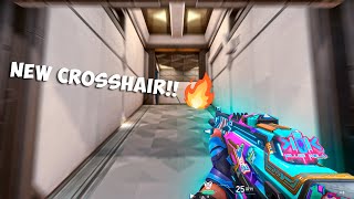 Use this Crosshair for ranking up fast valorant ranked 4 [upl. by Zorah102]